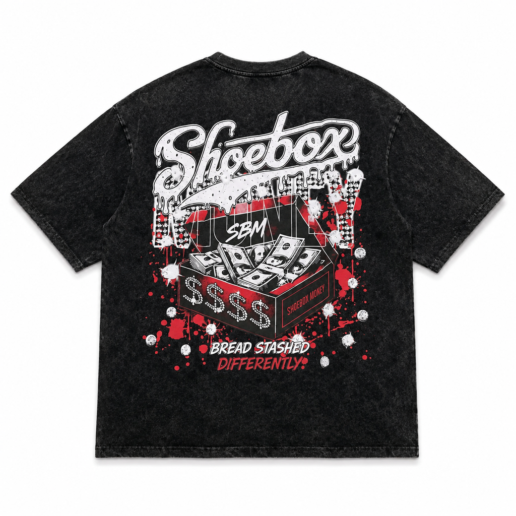 BLACK BOX TEE (Washed Black)