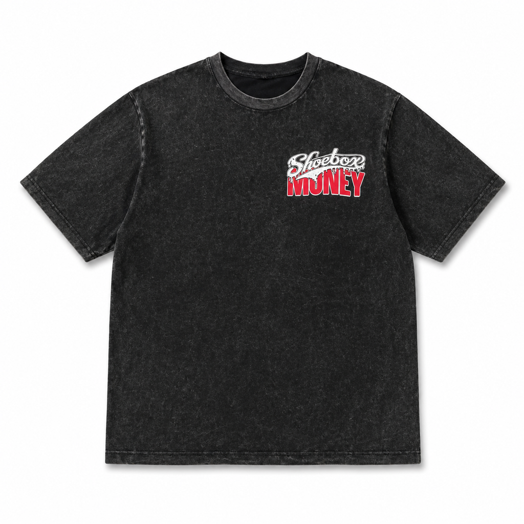 BLACK BOX TEE (Washed Black)